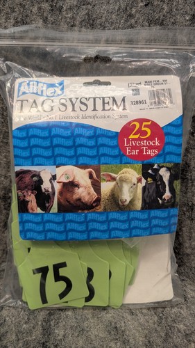 Allflex global numbered large - global,