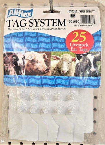 Allflex global large - large, blank